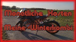 KTM RC 125 Monatliche KostenWinterKombi [upl. by Acirem348]