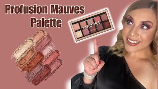 Profusion Eyeshadow Mauves Palette 2023 [upl. by Nosremaj]