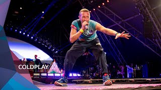 Coldplay  feelslikeimfallinginlove Glastonbury 2024 [upl. by Aklam]