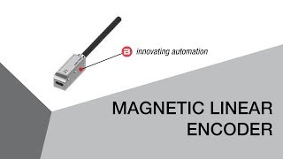 Magnetic Linear Encoder with Wide Gap Tolerance [upl. by Latsyrk]