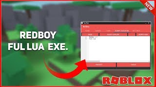 LEVEL 6 OP ROBLOX HACKEXPLOIT REDBOY  FULL LUA EXECUTION W LOADSTRINGS JAILBREAK GUI amp CMDS [upl. by Auhel]