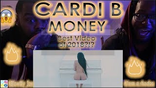 Cardi B  Money Official Music Video CRAZY REACTION  YBC ENT [upl. by Arorua]