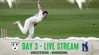 Live Stream  Worcestershire vs Warwickshire 🍐  Day Three [upl. by Margaux]