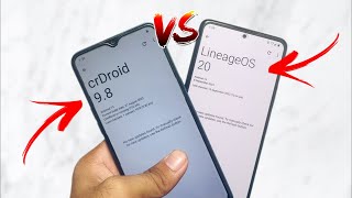 LineageOS vs Crdroid  The Best ROM for you to try [upl. by Prosperus]