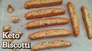 Biscotti  Almond Flour Biscotti  KETO Biscotti Recipe  How To Make Biscotti  100  Gluten Free [upl. by Sculley32]