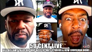 50 Cent Live With Bill Bellamy Talks About Past Hip Hop BEEFS amp Gives Tour Of His New House [upl. by Aneet]