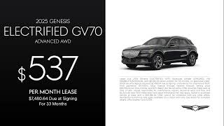 Genesis Electrified GV70 11192024 4573775 [upl. by Alon]