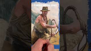 painting indianajones oilpainting vignette [upl. by Noivart182]