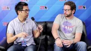 Burnie Burns RTX 2013 Interview [upl. by Enitselec]