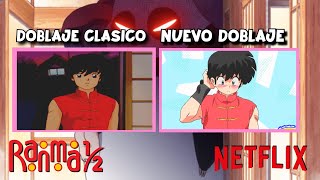 RANMA 12 DOBLAJE LATINO CLASICO VS NUEVO DOBLAJE 2024 [upl. by Neltiak]