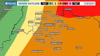 WATCH LIVE Threat of tornadoes severe weather headed to Kentucky southern Indiana What to know [upl. by Aura]