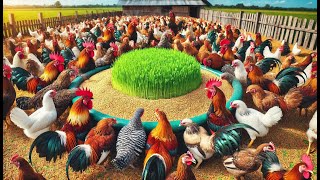 The Best Organic Poultry Farming Process Today  Organic Poultry Farm [upl. by Cad]