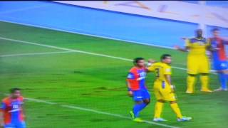 FINAL PIALA MALAYSIA 2014 JDT VS PAHANG  INSIDEN KAD MERAH POOYENG [upl. by Philipa]