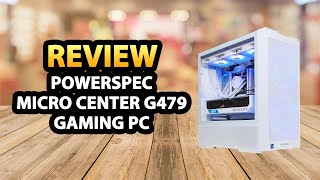 PowerSpec Micro Center G479 Gaming Desktop PC ✅ Review [upl. by Melanie]