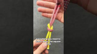 Square Knot Everything You Need to Know in 30 Seconds campingknots knottutorial dailylifehacks [upl. by Hemingway]