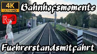 Führerstandsmitfahrt Sd  Lei  Bahnhofsmomente [upl. by Batty]