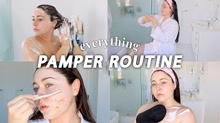 MY EVERYTHING PAMPER ROUTINE  BEAUTY MAINTENANCE ROUTINE 2023 [upl. by Crow587]