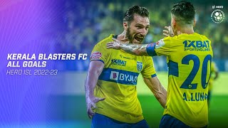 Kerala Blasters FC All Goals  Hero ISL 202223 [upl. by Annairdna]