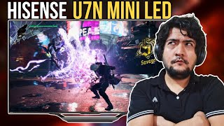 Hisense U7N Mini Led  Televisor Gamer economico [upl. by Nivel]