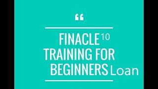 Finacle trainingFinacle 10 tutorialfinacle10finaclefinacle core banking software [upl. by Schwarz]