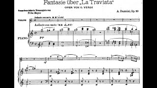 Antonio Bazzini  Fantasia su motivi della Traviata Op50 [upl. by Nuahsal]