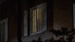 The Exorcist 1973  Regan’s silhouette against the window scene  La silueta de Regan en la ventana [upl. by Duarte699]