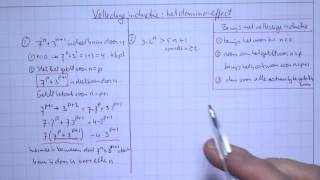 VWO5wisDH76 Volledige inductie het dominoeffect [upl. by Jemima]