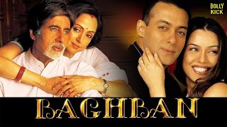 Baghban  Hindi Full Movie  Salman Khan Amitabh Bachchan Hema Malini Mahima Chaudhary Rimi Sen [upl. by Aniryt]