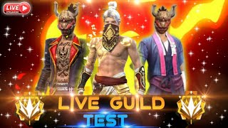 Free Fire Max⚡Guild Test😈In Garena Free Fire Classy gyangaming freefire live [upl. by Ettevy356]