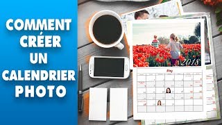 Comment faire un calendrier photo soimême en 2 minutes [upl. by Anavlis]