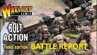 US Army Rangers v German Armoured Platoon Bolt Action 1250 points warlordgames boltaction ww2 [upl. by Tanaka]