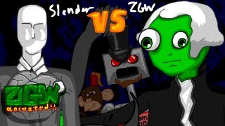 ZGW vs SLENDER  ALTERNATE ANIMATION [upl. by Narahs]