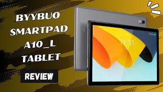 BYYBUO SmartPad A10L Tablet Android 11 Innovation  Review [upl. by Kurtzman419]