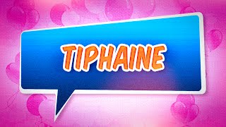 Joyeux anniversaire Tiphaine [upl. by Omarr]