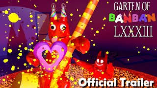 Garten of Banban 83  Official TrailerMain MenuFirst Gameplay Concept [upl. by Sada]