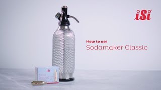 iSi Sodamaker Classic  How to Use [upl. by Luap56]