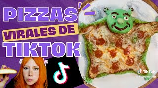 PIZZAS MUY CABR0NAS Y VIRALES DE TIKTOK [upl. by Averat12]