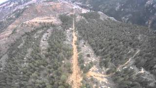 Drone helicopter tour of the Manitou Incline [upl. by Ecnav]