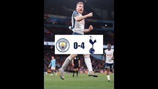 EXHIBICIÓN DEL TOTTENHAM EN EL ETIHAD Y VICTORIA POR 04 CON UN GRAN KULUSEVSKI [upl. by Nwad985]