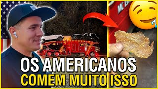 OS CAMINHONEIROS AMERICANOS COSTUMAM COMER ISSO [upl. by Tailor479]