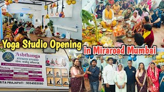 Opening Yoga Studio In Miraroad Mumbai [upl. by Chemush]