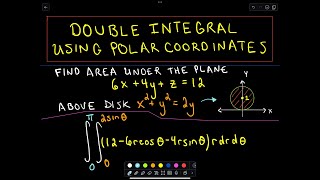 ❖ Double Integral Using Polar Coordinates  Part 1 of 3 ❖ [upl. by Dnomaid]