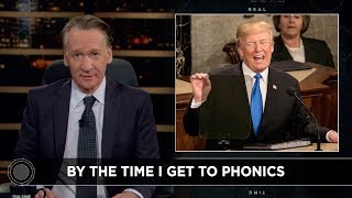 New Rule SubLiterate America  Real Time with Bill Maher HBO [upl. by Fermin]