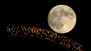 Supermoon delights stargazers around the world [upl. by Aleak]