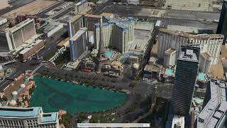 FLYING OVER LAS VEGAS WITH 3D FLYOVER [upl. by Whetstone]