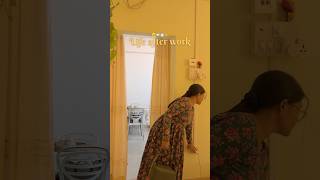 After work youtubeshorts home trendingonshorts sukoon shortsvideo music viralvideo cooking [upl. by Aninay]