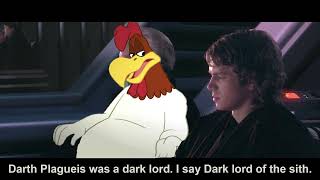 Foghorn Leghorn Tells Anakin the Tragedy of Darth Plagueis The Wise [upl. by Esinyl]