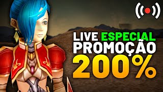 LIVE LIVE ESPECIAL com Promoção 200 Muitos sorteios [upl. by Aisitel]