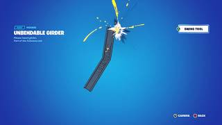 NEW UNBENDABLE GIRDER PICKAXE FORTNITE x FUTURAMA [upl. by Oned949]