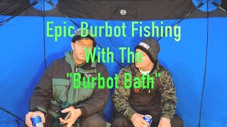 Epic Burbot Fishing on Burt Lake Must See Burbot Bath [upl. by Ainnat109]